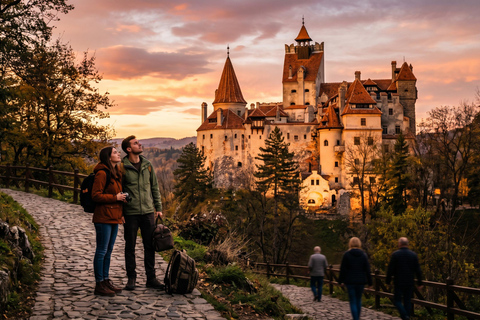 Skip-the-Line Dracula Castle, Peles, Cantacuzino & Brasov Skip-the-Line PRIVATE-MINIVAN-Entrance tickets are included