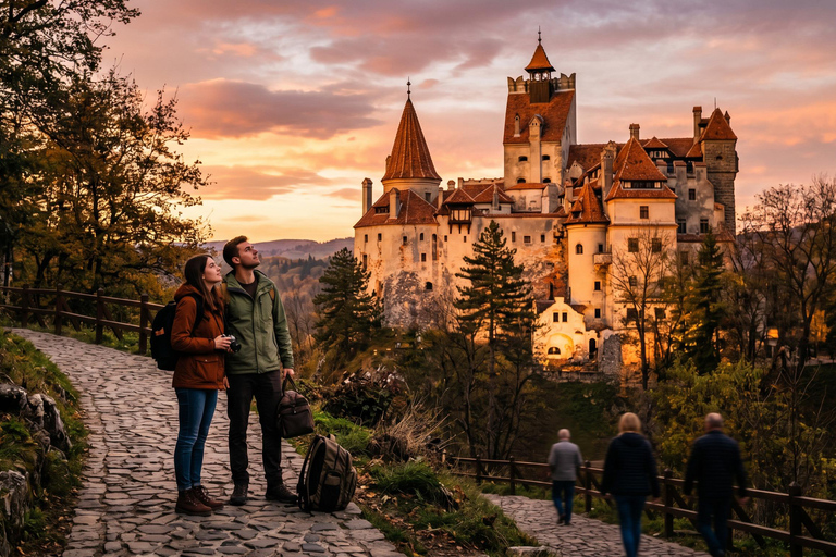 Skip-the-Line Dracula Castle, Peles, Cantacuzino & Brasov Skip-the-Line PRIVATE-MINIVAN-Entrance tickets are included