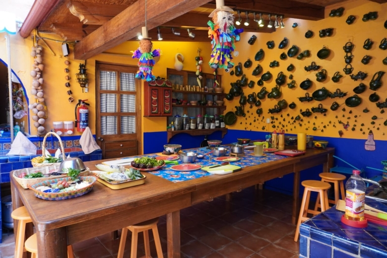 Oaxaca: traditionele Oaxaca kookcursus met marktbezoek