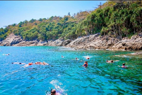 Phuket: Koraal-, Racha- en Maiton-eilanden snorkeltour