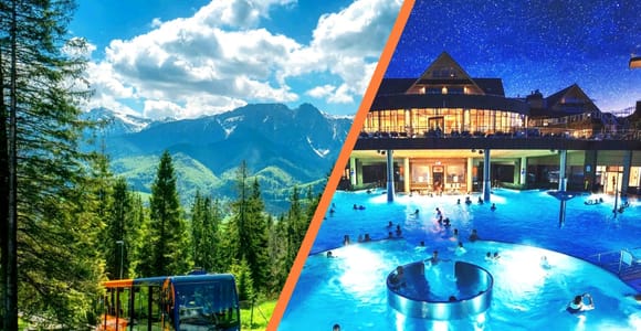 Krakau: Zakopane, Tatra, Seilbahn & Thermalbad