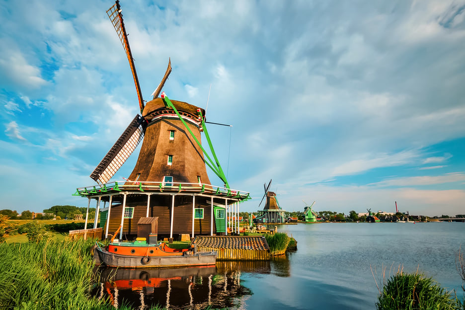 Depuis Amsterdam : Excursion d&#039;une journée à Zaanse Schans, Volendam et Marken