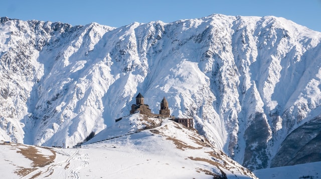 Vanuit Tbilisi: Ananuri, Gudauri, Gergeti Kerk Dagtocht