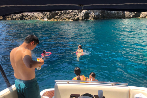 Capri Full Experience:Blue Grotto+Faraglioni Swim+City Visit Premium
