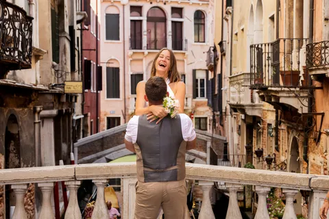 Un servizio fotografico unico a Venezia