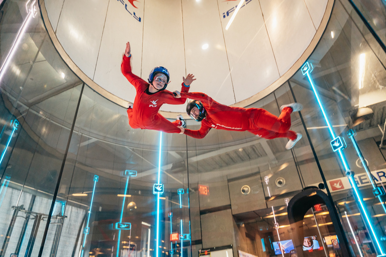 Experiência de primeira viagem iFLY Dallas