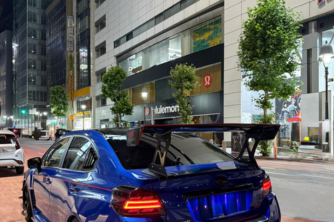 Tokyo: Daikoku PA & Shibuya Private Tour in a 500hp WRX STI