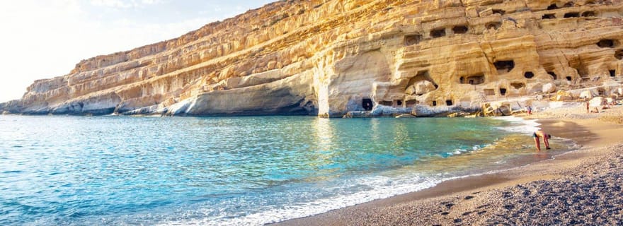 Hippies Beach - Matala au départ d'Héraklion