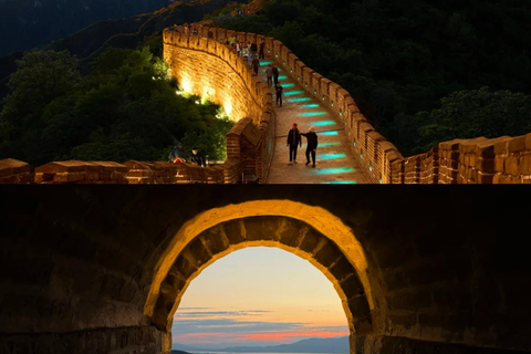 Beijing: Private Mutianyu Great Wall Evening Experience