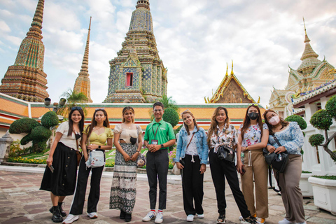 Bangkok: Excursão de meio dia aos templos e pontos turísticos do Instagram