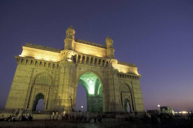 Mumbai by Night: Private Iconic Sights Tour in Lights Private Mumbai Night Tour for Cruise Passengers