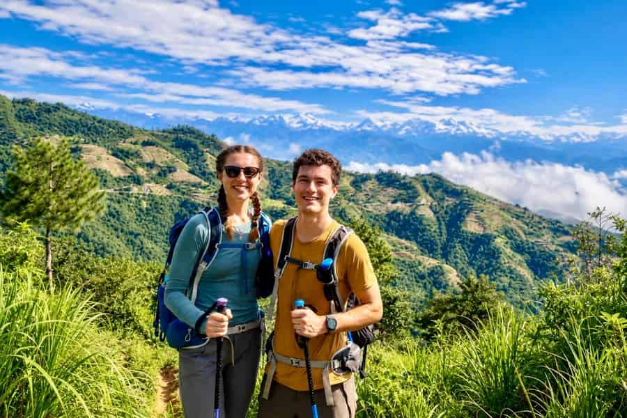 Tageswanderung von Dhulikhel nach Namobuddha mit Mittagessen – privat/Gruppe. Foto: GetYourGuide
