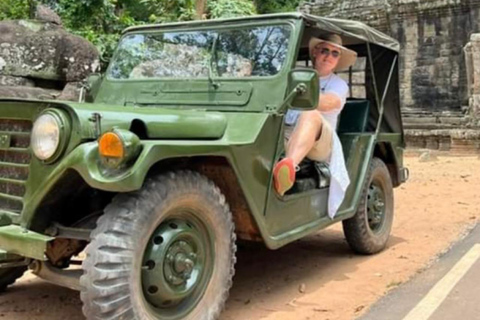 Siem Reap PM: Half-Day Angkor Wat & Ta Prohm by Vintage Jeep