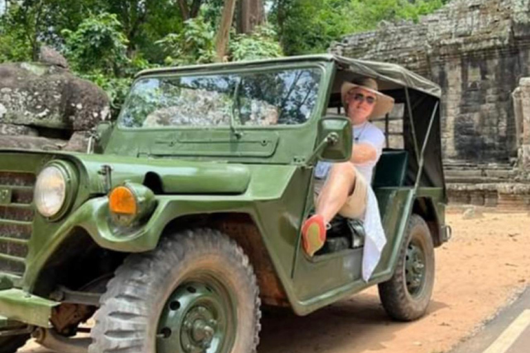 Siem Reap PM: Half-Day Angkor Wat & Ta Prohm by Vintage Jeep