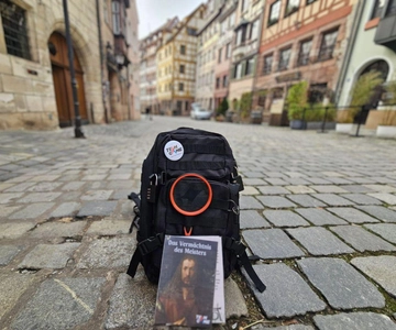Outdoor escape with puzzle backpack in Nuremberg: The master's legacy