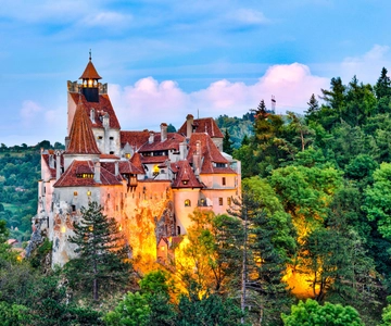 Bucareste: Viagem de 1 dia 3 Castelos Cantacuzino, Peles , Dracula's