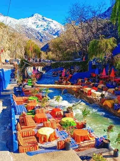 Marrakech : excursion dans la vallée de l'Ourika, randonnée aux cascades avec déjeuner - trekking