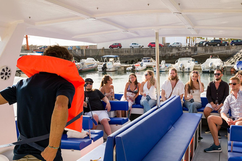 Calheta: Private Catamaran Tour - With Open Bar & Snacks Sunset Tour with Snorkeling & Paddleboarding/ Max 18 people
