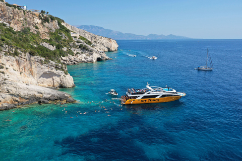 MyTours - Zakynthos: Shipwreck Beach & Blue Caves Boat Tour