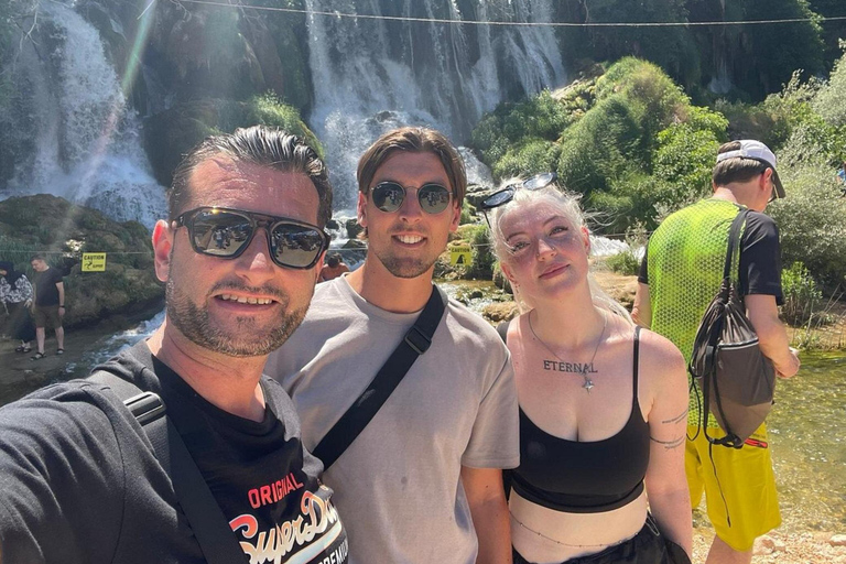 From Sarajevo: Mostar, Blagaj, Waterfalls, Pocitelj & Konjic Tour in English Without Entry Fees