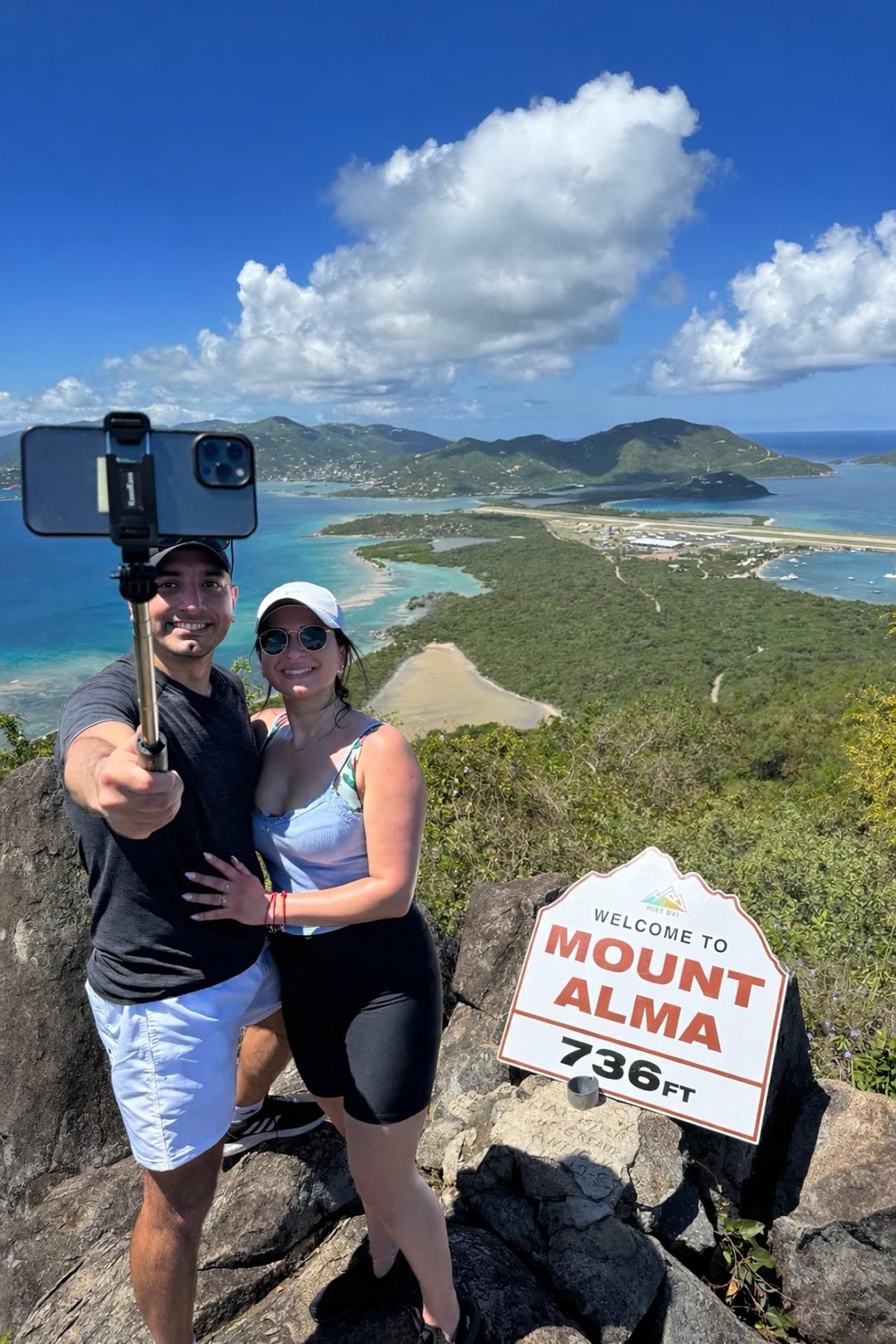 Britische Jungferninseln: Wanderung auf den Mount Alma & Strandausflug