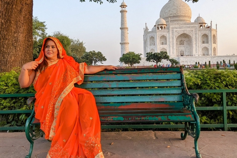 Billet d'entrée au Taj Mahal et guide