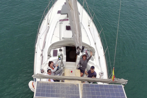 BAHÍA DE PALMA : TOUR PRIVADO DE 4 HORAS CON VELEROTOUR PRIVADO DE 4 HORAS BAHÍA DE PALMA CON VELERO