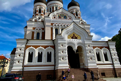 Tallinn : visite à pied de la vieille ville en soirée avec concert d&#039;orgue