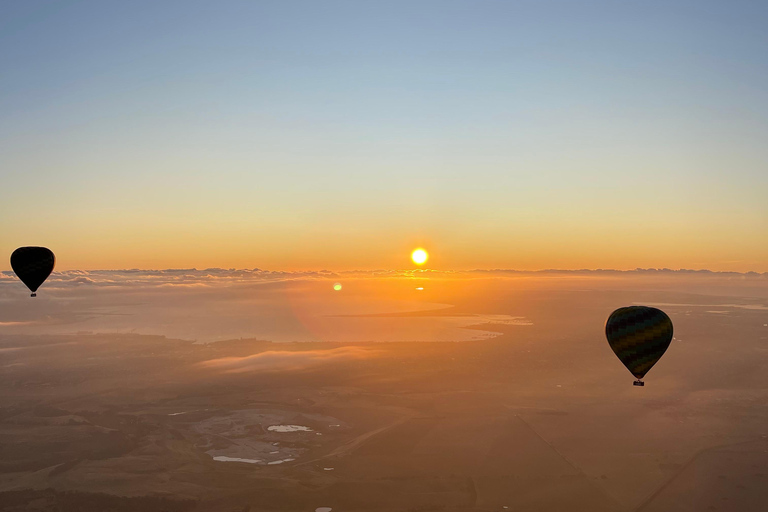 Voo de balão de ar quente em Geelong