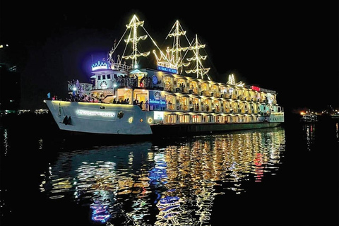 Ho Chi Minh: Enjoyable Dinner on Cruise with Live Music Group Tour Without Pick-Up/ Drop off