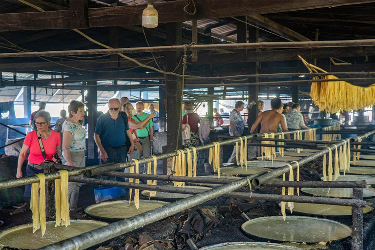 Phnom Penh: Silk Island & Evening Foodie Full Day Tour Haft-Day Tour: Silk Island + English Guide