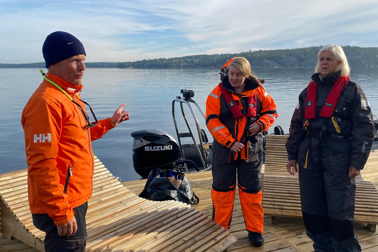 RIB Charter from Saltsjöbaden