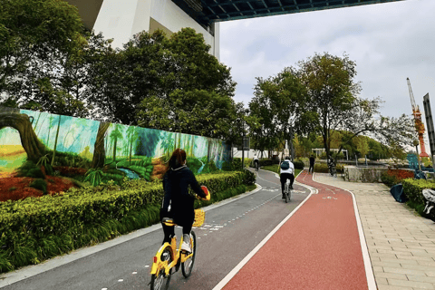 Shanghai Half-Day Bike Tour along East Bank of Huangpu River