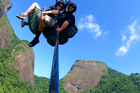 Rio de Janeiro : Vôos duplos de parapente sobre o Rio