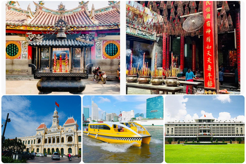 From HCM: City Highlights &amp; Chinatown Trips – Water Bus Tour