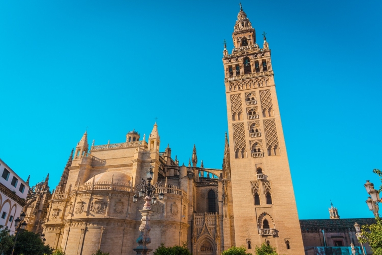 Sevilla: Alcázar, kathedraal en Giralda-tour met kaartjesAlcázar, kathedraal en Giralda Tour met tickets - Spaans