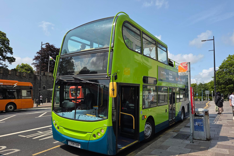 Cardiff: City Sightseeing Open-Top Bus Hop-On, Hop-Off Tour