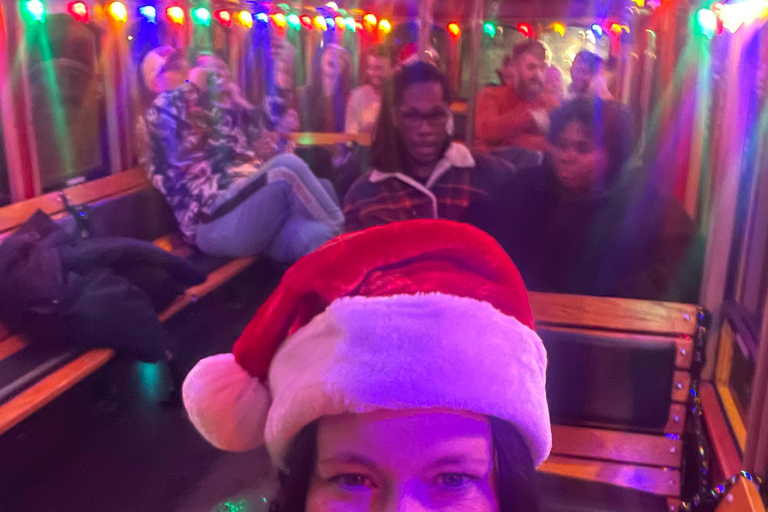 Philadelphia: Trolley Tour met de kerstverlichting BYOB