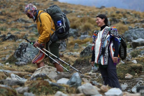 Z Cusco: Salkantay trek 5 dni/4 noce posiłki wliczone w cenę