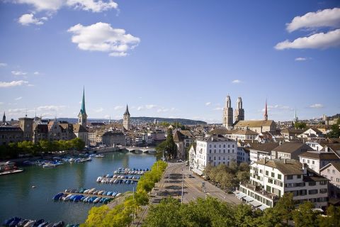 Zürich: 2-stündige Sightseeing Bus Tour