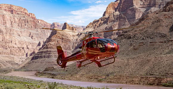 Grand Canyon Helicopter Landing Tour mit Vegas Strip
