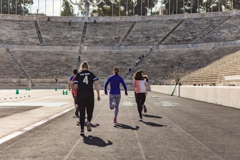 Atenas: entrenamiento para los Juegos Olímpicos