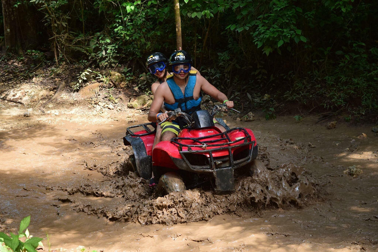 Cancun: Jungle ATV, Zipline, and Cenote Tour with Lunch