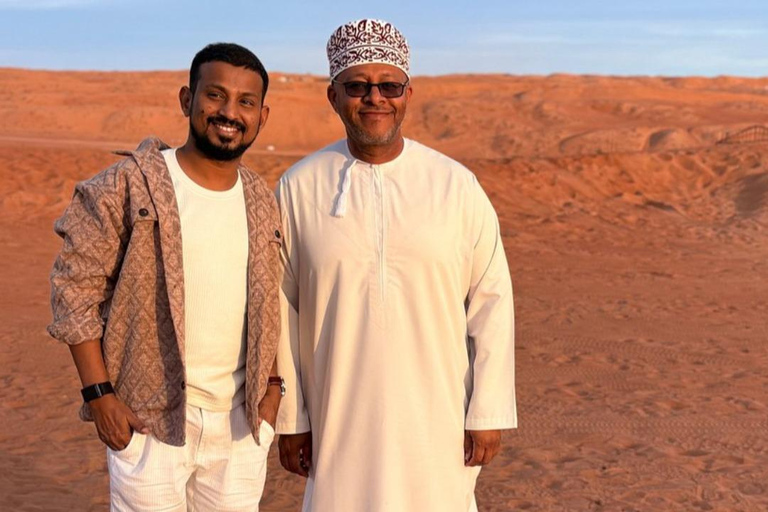 From Muscat: Shared Wadi Bani Khalid & Desert Sunset