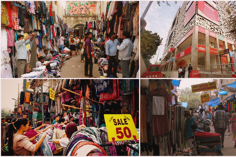 Delhi: Private Guided Shopping Tour in A/C car with transferPrivate Half-Day Guided Shopping Tour with Expert