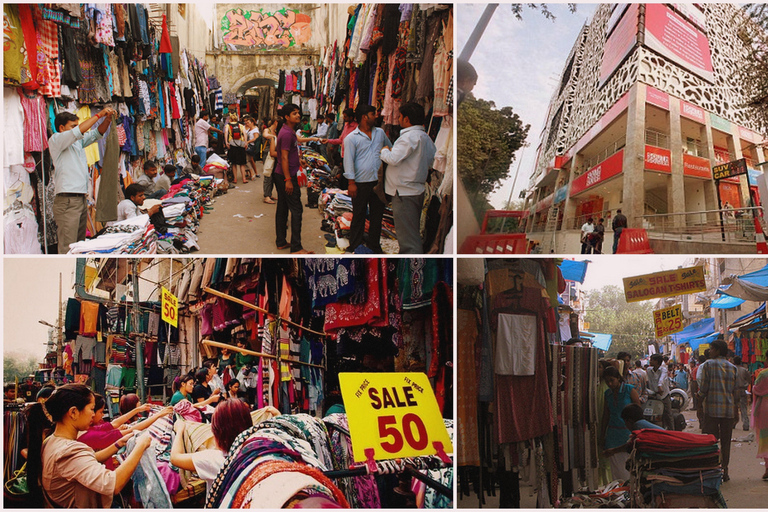 Delhi: Private Guided Shopping Tour in A/C car with transferPrivate Half-Day Guided Shopping Tour with Expert