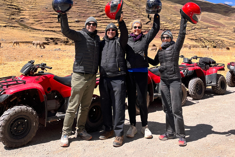 From Cuzco: Rainbow Mountain & Red Valley ATV Journey