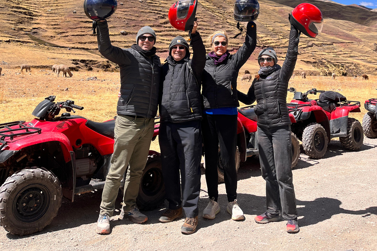From Cuzco: Rainbow Mountain & Red Valley ATV Journey
