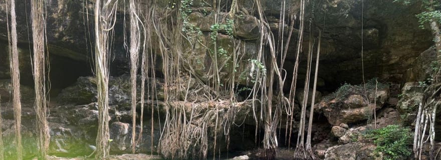 Depuis Mérida : explorez 4 cénotes ruraux avec un déjeuner traditionnel