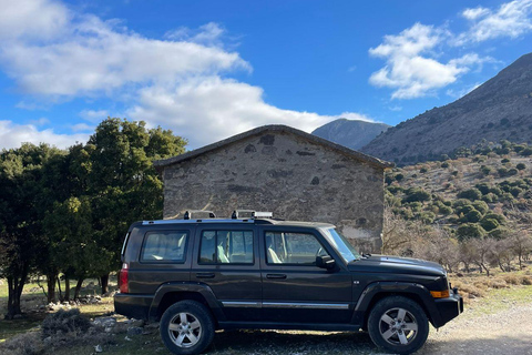 Crète : Safari en Jeep avec déjeuner, boissons et transfertSafari en jeep semi-privé avec déjeuner, boissons et transfert